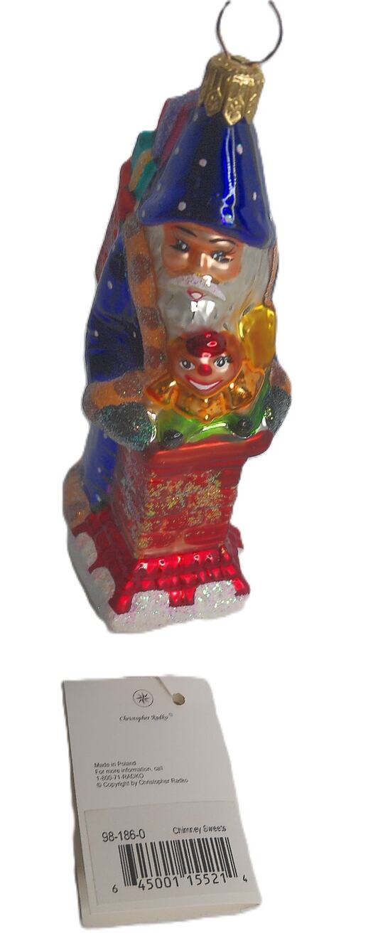 Christopher Radko Chimney Sweets Ornament